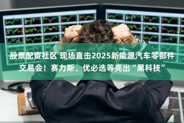 股票配资社区 现场直击2025新能源汽车零部件交易会！赛力斯、优必选等亮出“黑科技”